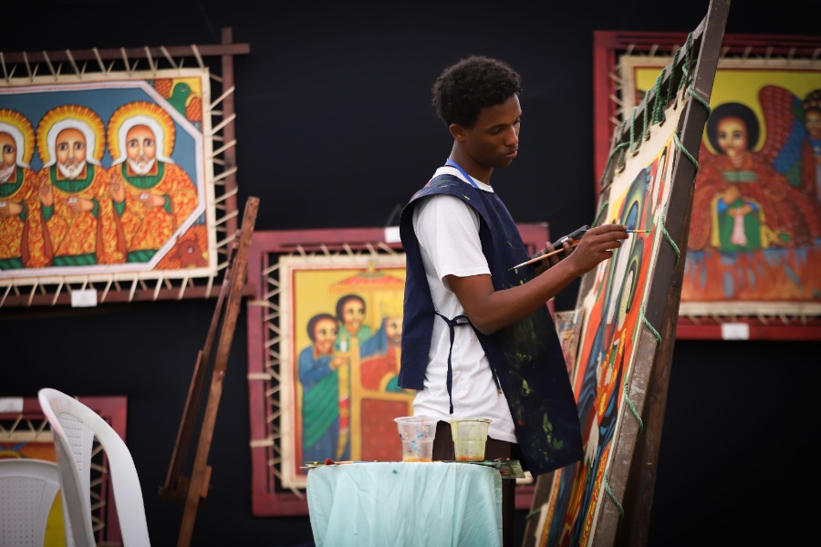 สถาบันอนุรักษ์ 'เอกสาร-งานศิลปะศักดิ์สิทธิ์' ในเอธิโอเปีย
