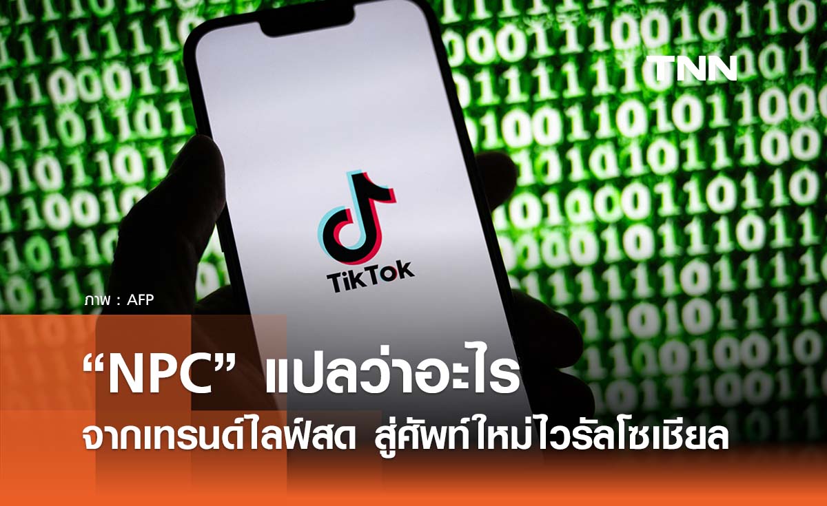 “NPC” แปลว่าอะไร จากไวรัลครีเอเตอร์ TikTok สู่ศัพท์ใหม่โซเชียล