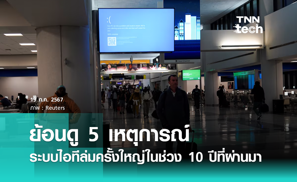 5 เหตุการณ์ระบบไอทีล่มครั้งใหญ่ในช่วง 10 ปีที่ผ่านมา