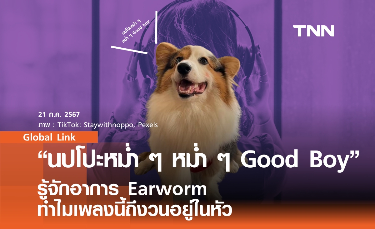 "นปโปะหม่ำ ๆ หม่ำ ๆ Good boy" รู้จักอาการ Earworm ทำไมเพลงนี้ถึงวนอยู่ในหัว