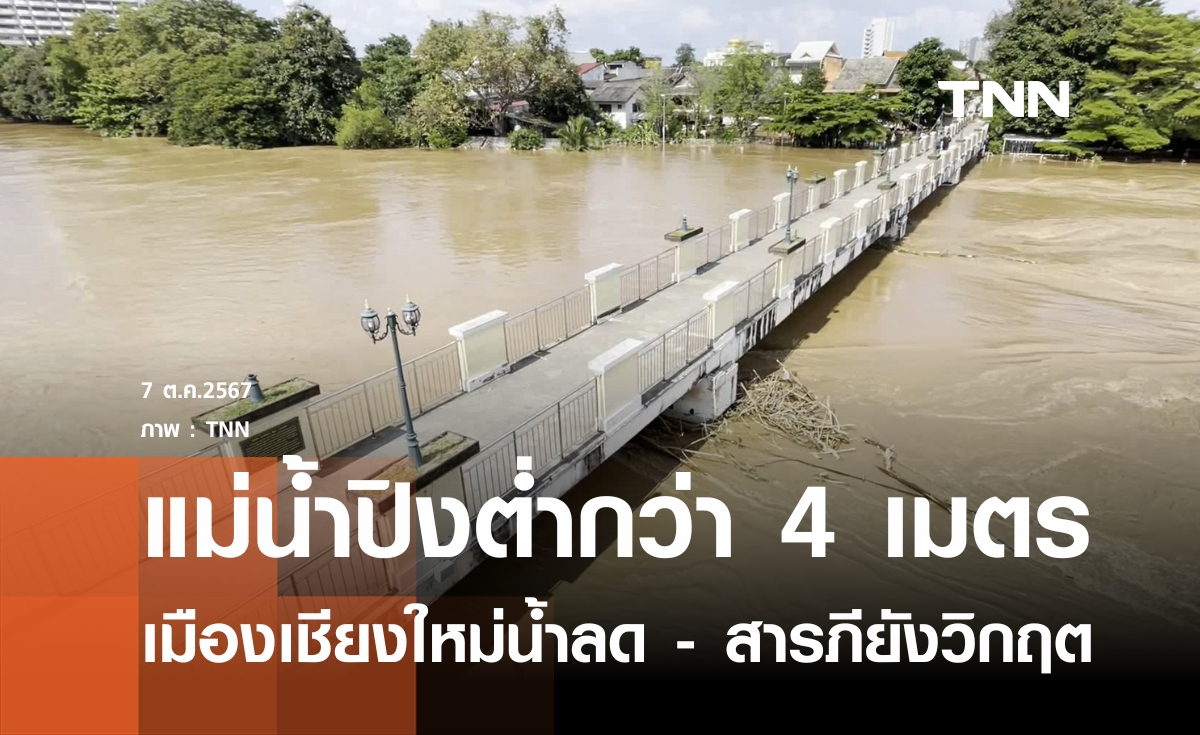 เมืองเชียงใหม่น้ำลด - สารภียังวิกฤต