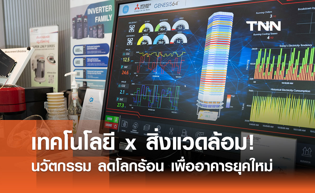 เทคโนโลยี x สิ่งแวดล้อม! นวัตกรรม ลดโลกร้อน เพื่ออาคารยุคใหม่