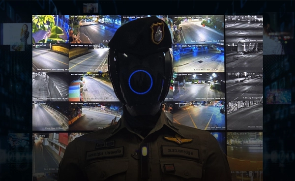 AI Police Cyborg หุ่นยนต์ตำรวจยุค AI จับผู้ต้องหาได้จริงแบบเรียลไทม์