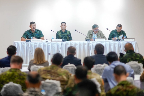 Official Thai Army Statement to Military Attaché, Diplomats, Thai and Foreign Media.