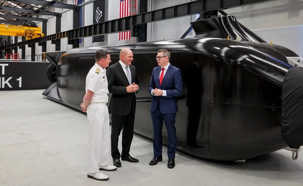 เปิดโรงงานผลิตโดรนใต้น้ำ "Ghost Shark" ในซิดนีย์ ผลิตตามสัญญากองทัพออสเตรเลีย