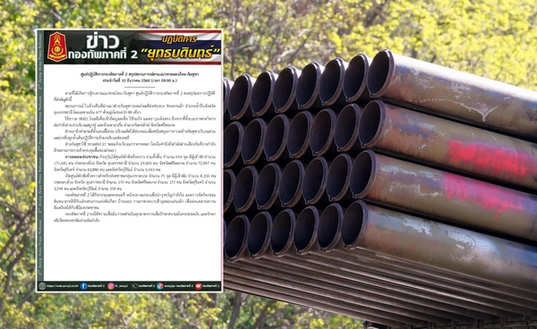 ทภ.2 สรุปสถานการณ์ล่าสุด! กัมพูชา ใช้ฝูงโดรน- BM21-รถถังโจมตีหลายพื้นที่ ทภ.2 สรุปสถานการณ์ล่าสุด! กัมพูชา ใช้ฝูงโดรน- BM21-รถถังโจมตีหลายพื้นที่