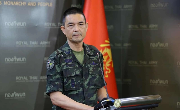 กองทัพบกเผยปฏิบัติการชายแดนไทย-กัมพูชา เป็นไปตามแผน มุ่งเป้าทางทหาร กองทัพบกเผยปฏิบัติการชายแดนไทย-กัมพูชา เป็นไปตามแผน มุ่งเป้าทางทหาร