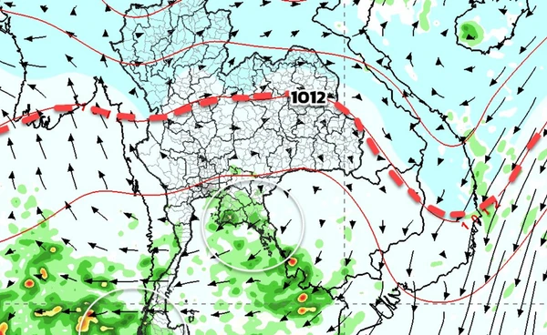ลมหนาวระลอกใหม่ 20-24 ม.ค. ไทยตอนบน อุณหภูมิลด 1-3 องศาฯ