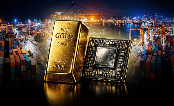 "ส่งออก" ไทยปี 2568 โตสูงสุดรอบ 4 ปี "ทองคำ-ชิป" พุ่งแรง จับตาปี 2569 เสี่ยงติดลบ เซ่นสงครามการค้า "ส่งออก" ไทยปี 2568 โตสูงสุดรอบ 4 ปี "ทองคำ-ชิป" พุ่งแรง จับตาปี 2569 เสี่ยงติดลบ เซ่นสงครามการค้า