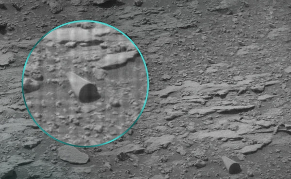 Mars ‘Party Hat’: Rock Formation or Alien Debris?
