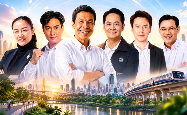 เลือกตั้งผู้ว่าฯ กทม. 2569 จับตานโยบาย 6 ตัวเต็ง ใครชูอะไรแก้เมืองหลวง