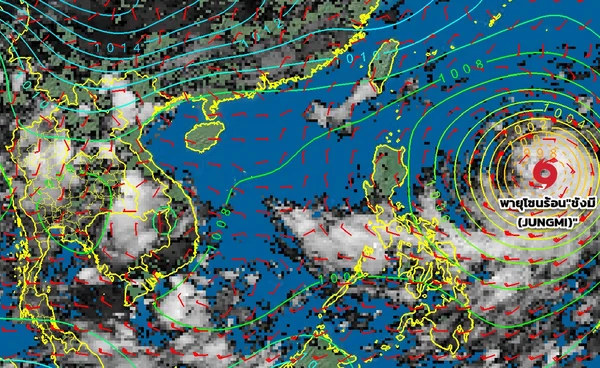 ปลายพ.ค.-ต้นมิ.ย. ระวังฝนตกหนัก 10-12 มิ.ย.เหนือ-อีสานเสี่ยงน้ำท่วม น้ำป่า