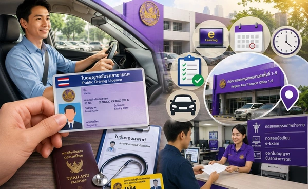 ขนส่งฯ เปิดเสาร์ต่อใบขับขี่สาธารณะ รับทำใหม่-ต่ออายุถึง 1 ส.ค.นี้