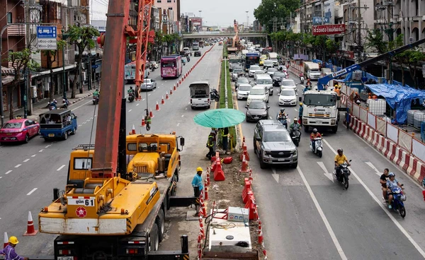 ขสมก. แจ้งปรับเส้นทางเดินรถโดยสารชั่วคราว เลี่ยงบริเวณถนนประชาธิปก