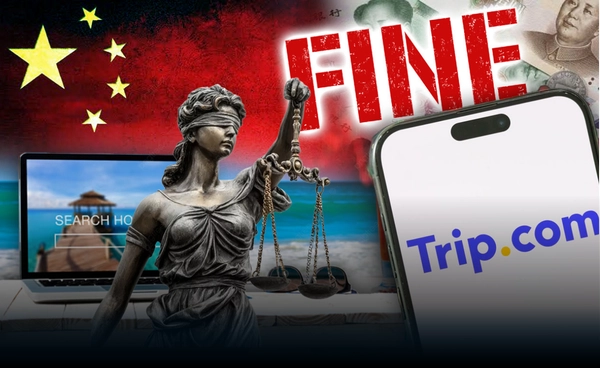 จีนปรับ "Trip.com" 2.5 หมื่นล้าน ฐานผูกขาดจองโรงแรม