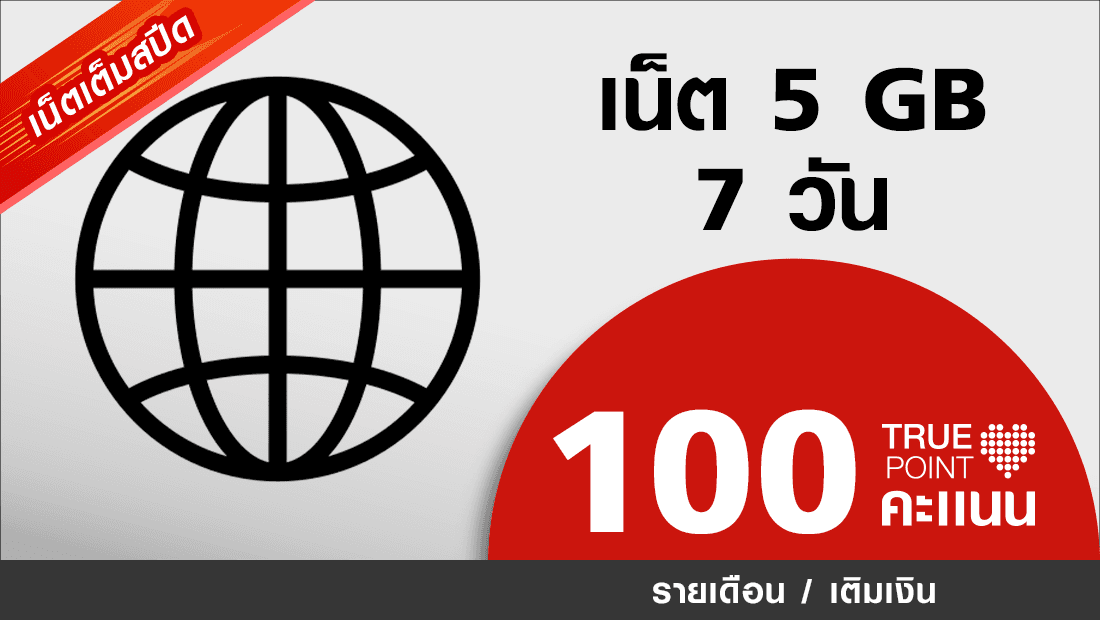 ประหยัด 150.- เน็ตแรง เพลินทั้งสัปดาห์