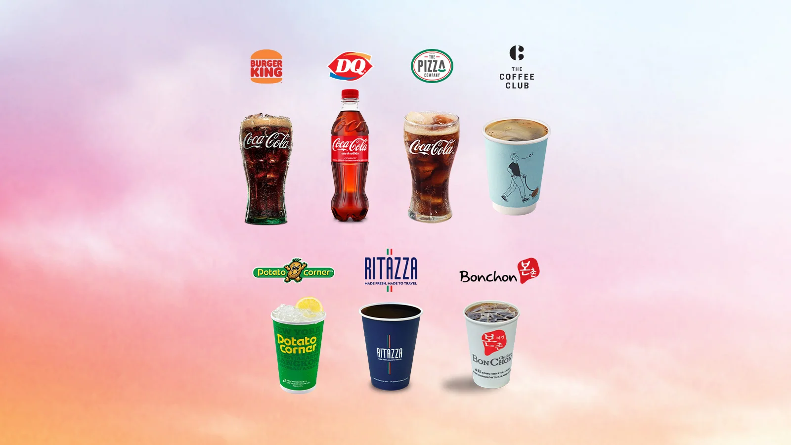 ลูกค้าทรูเรด ค่าบริการ 300.- ขึ้นไป ฟรีเครื่องดื่ม