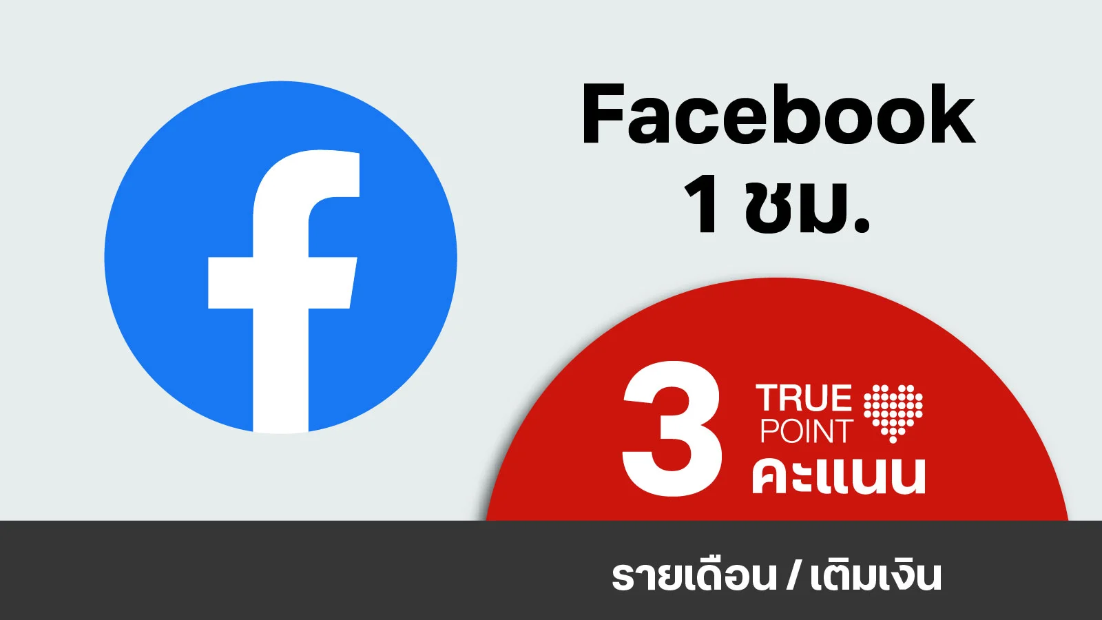 ประหยัด 3.- เฟซเพลินทั้งชั่วโมง