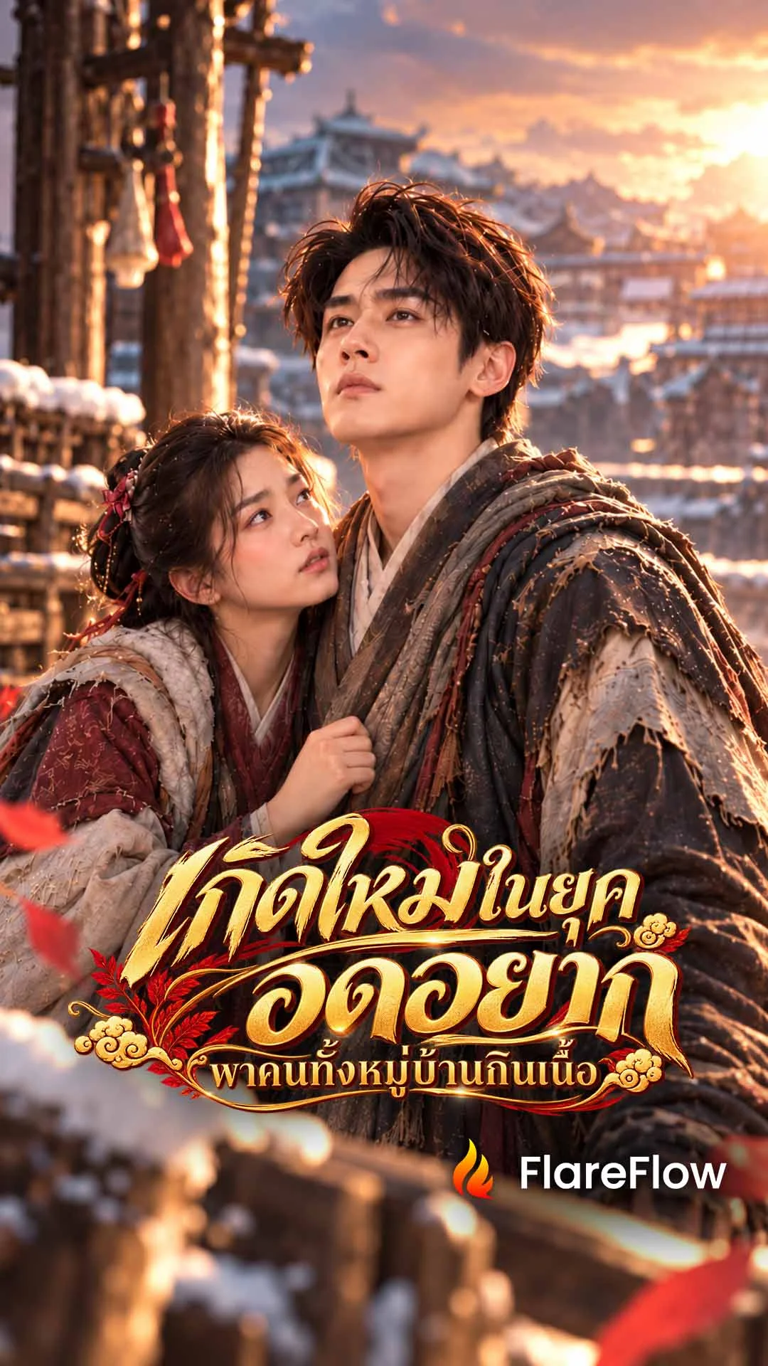 เกิดใหม่ในยุคอดอยาก พาคนทั้งหมู่บ้านกินเนื้อ
