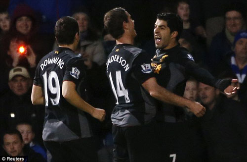 ซัวเรซ เบิ้ล!หงส์บุก รัว ทหารเสือฯ 3-0 ขึ้นที่ 9