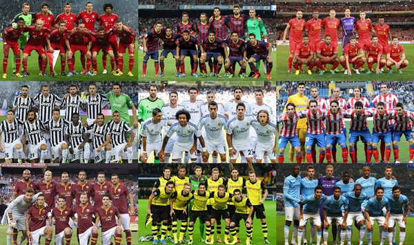20 อันดับ สโมสรผลงานยอดเยี่ยม ลีกยุโรป 2013/14