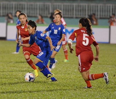 สาวไทย ประเดิม พ่าย จีน 0-7 ศึก บอลหญิงชิงแชมป์เอเชีย สาวไทย ประเดิม พ่าย จีน 0-7 ศึก บอลหญิงชิงแชมป์เอเชีย