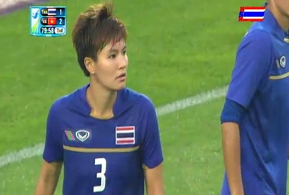 เต็มที่แล้ว!! สาวไทย พ่ายเวียดนาม 1-2 ตกรอบ 8 ทีม