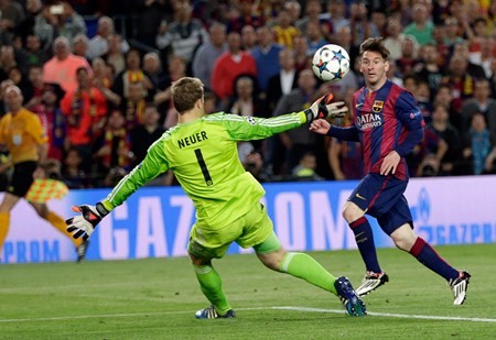 เมสซี่ เบิ้ล! บาร์ซ่า อัด พี่เสือ 3-0 ศึก ชปล.