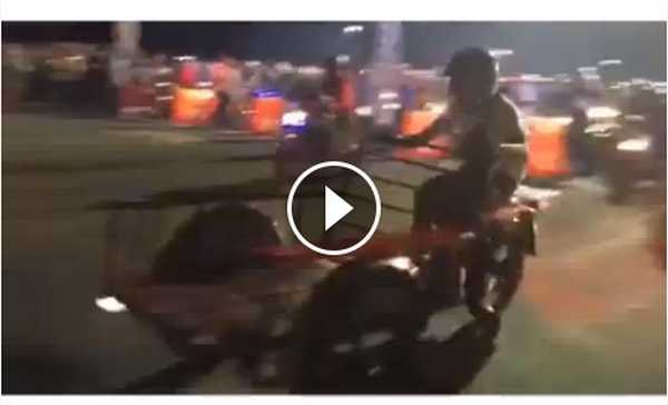 ใจรักไม่จำกัดล้อ!! ซาเล้งสุดฮา โผล่ร่วมแข่งแวนซ์ สนามบุรีรัมย์ (มีคลิป)