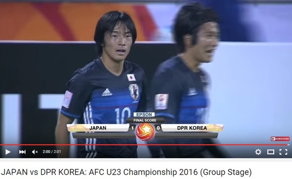 เม็ดเดียวรู้เรื่อง!! ญี่ปุ่น เปิดหัวสวย เชือดโสมแดง 1-0 เก็บ3แต้มเต็ม (มีคลิป)