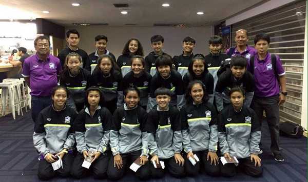 ชบาแก้วจูเนียร์!! ทีมชาติไทย หญิง ยู-14 บุกฮ่องกง บู๊ทัวร์นาเมนต์ยูธ เกี่ยวประสบการณ์