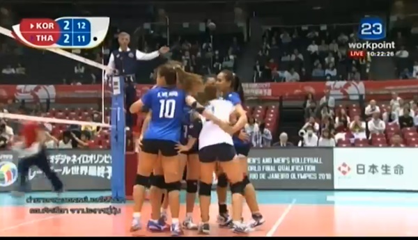 ชนะใจคนไทย!! วอลเลย์บอล สาวไทย สุดยอด พลิกชนะกิมจิ 3-2เซต ต่อลมหายใจไป โอลิมปิก