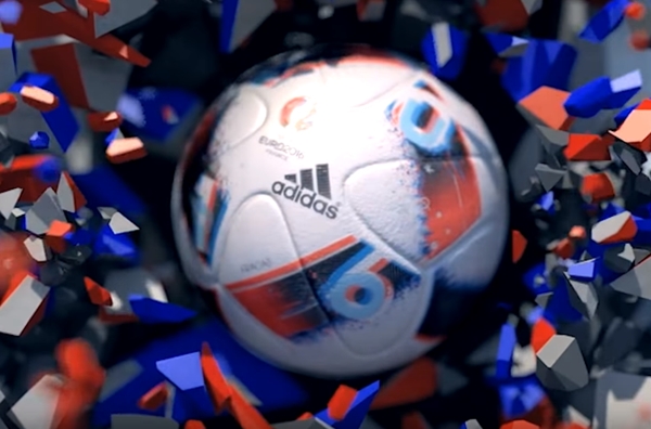 อาดิดาส เปิดตัว ฟรากัส ลูกฟุตบอลสำหรับ ยูโร 2016 รอบน็อคเอาท์