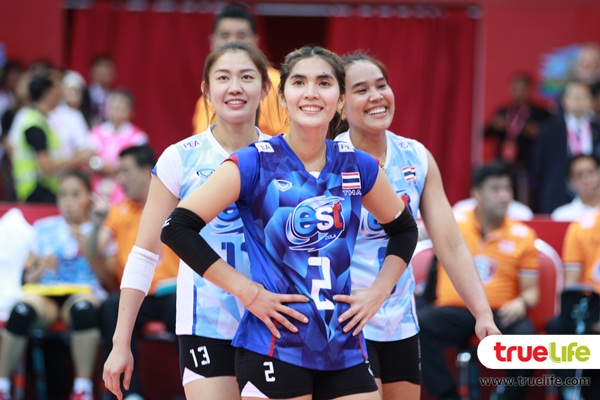 ประมวลภาพบรรยากาศ วอลเลย์บอลหญิงทีมชาติไทย แมตช์เปิดสนาม WGP 2016