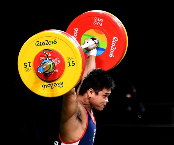 อีกนิดเดียว!! ก็อต จตุภูมิ พลาดเหรียญน่าเสียดาย ยกน้ำหนักชาย 77 กก. โอลิมปิก 2016