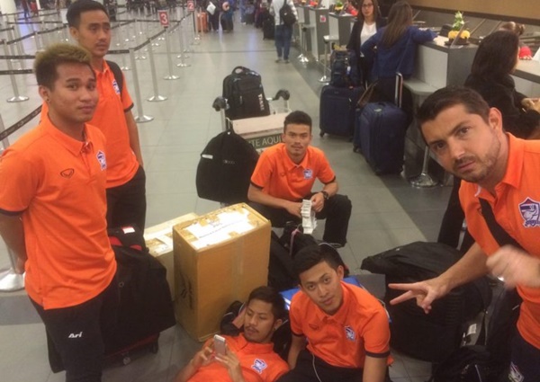 ฟุตซอล ทีมชาติไทย เตรียมบินกลับถึงสุวรรณภูมิ บ่ายสอง วันจันทร์นี้