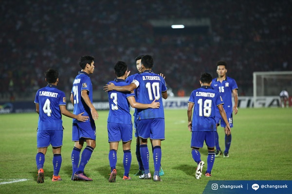 สบาย!! ทีมชาติไทย จ่อชิง ป้องกันแชมป์ หลังบุกอัด เมียนมา 2-0 ตัดเชือกซูซูกิคัพ เกมแรก