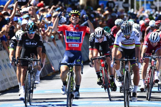 เอาอีกแล้ว! คาเล็บ ปาดหน้า ซากัน เข้าเส้น สเตจ4 Tour Down Under 2017