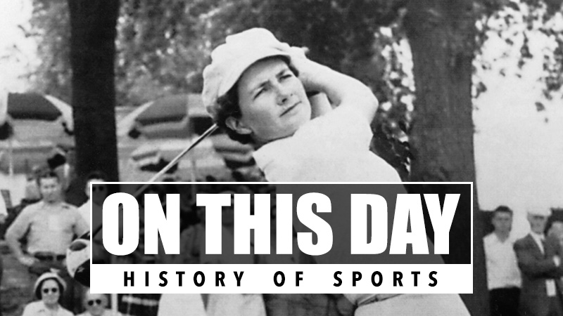 ON THIS DAY : หลุยส์ ซัคค์ส ชนะกอล์ฟ US Women's Open Golf Championship