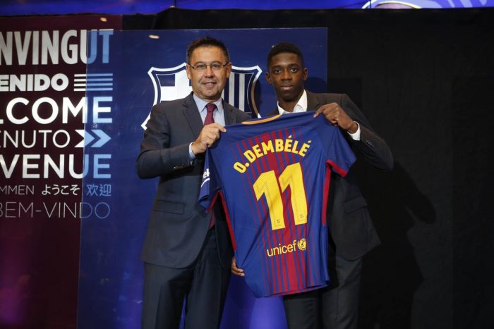 OFFICIAL : เดมเบเล่ สานต่อเบอร์ 11 เซ็นสัญญา 5 ปี