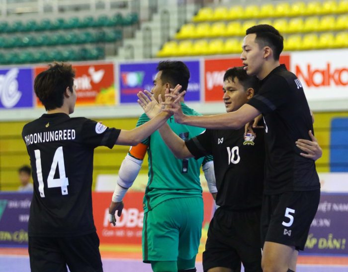 ฟุตซอลไทยอัดมาเลเซีย 6-3 ซิวแชมป์กลุ่ม ลิ่วรอบรองฯชิงแชมป์อาเซียน