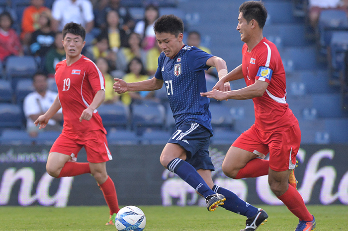 คืนฟอร์มแกร่ง! ญี่ปุ่น U23 ถล่มเกาหลีเหนือ U23 4-0 ในศึกM-150 Cup 2017