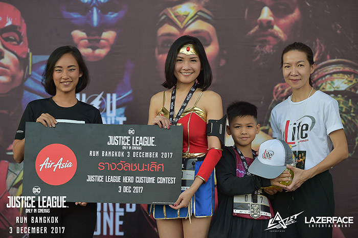 วิ่งงานไหน ก็ไม่มันส์ เท่างานนี้ Justice League Run Bangkok 2017