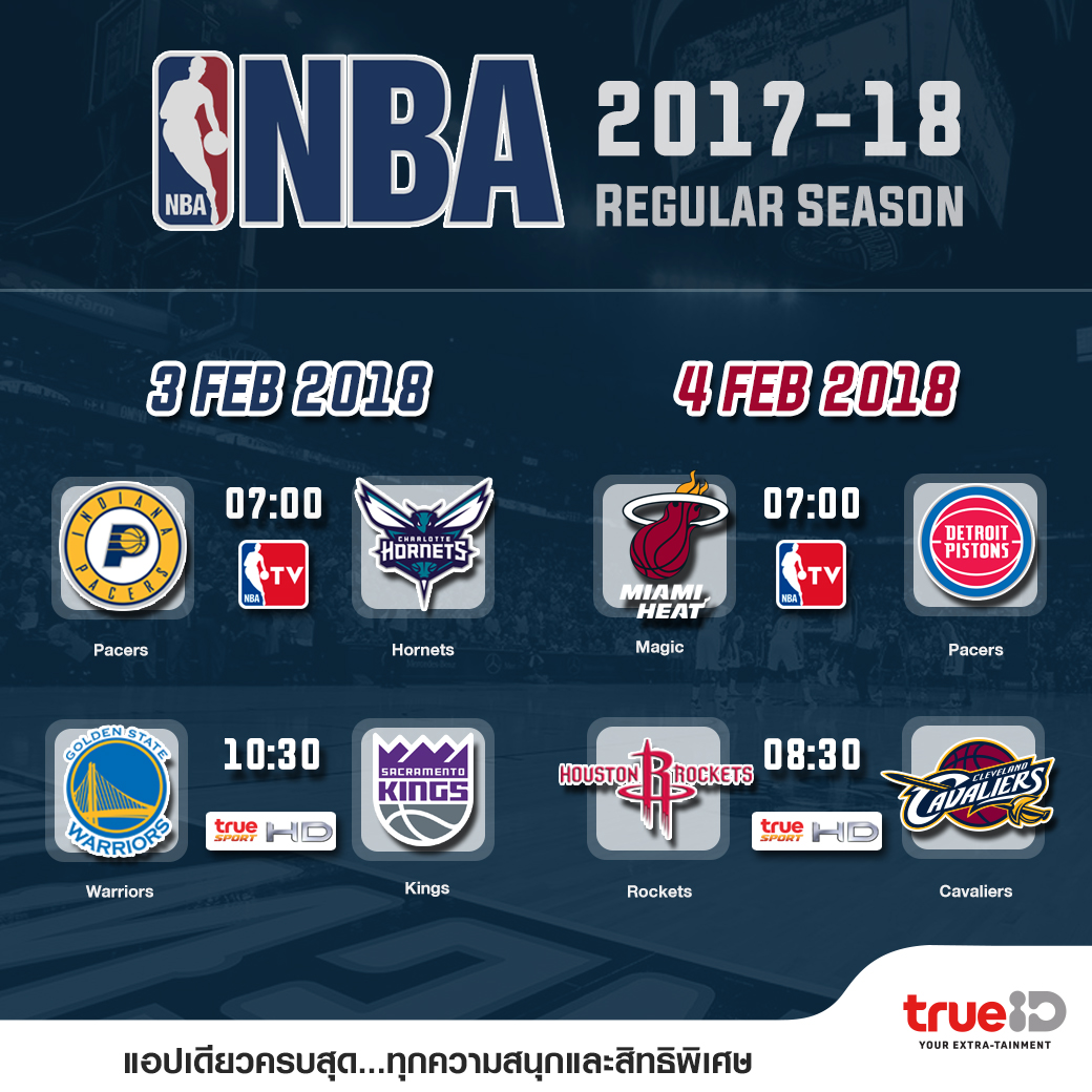 TrueID Sports Hightlight : โปรแกรมถ่ายทอดสดกีฬา 3-5 ก.พ.