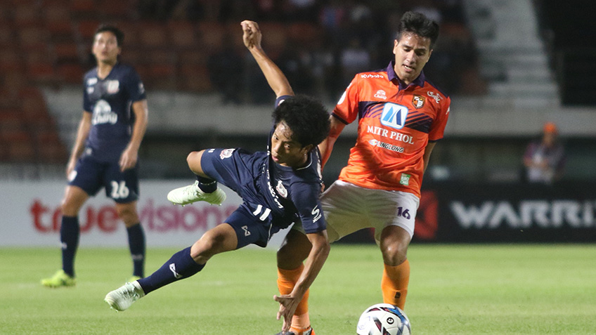 ยันไม่อยู่! สุพรรณบุรี พลาดท้ายเกมโดน ราชบุรี บุกแบ่งแต้มสุดมัน 2-2