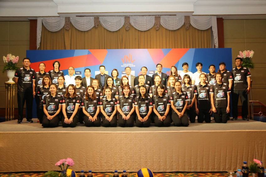 ส.วอลเลย์ แถลงความพร้อมจัดศึก Volleyball Nations League ที่ประเทศไทย