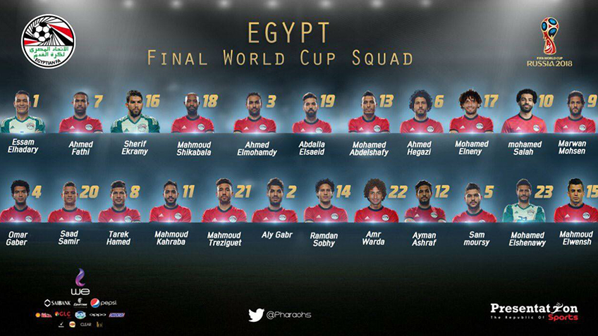 OFFICIAL : ซาลาห์ คือความหวัง! อียิปต์ ประกาศ 23 นักเตะชุดลุยฟุตบอลโลกในรอบ 28 ปี