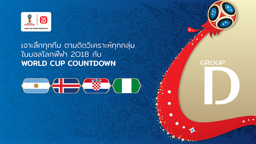 WORLD CUP COUNTDOWN : วิเคราะห์ฟุตบอลโลก 2018 กลุ่ม D ... by "MAXZIO"