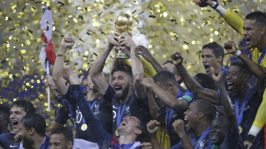 ระดับแชมป์! ฝรั่งเศส ขึ้นอันดับ 1 ของโลก ฟีฟ่า แรงกิ้ง