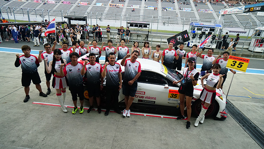 อาร์โต้ แพนเธอร์ ทีมไทยแลนด์ จบอันดับ 16 ศึกแข่งรถ ซูเปอร์ จีที ที่ญี่ปุ่น
